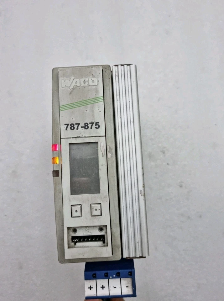 WAGO 787-875 24VDC UNINTERUPTIBLE POWER SUPPLY 787875 MADE IN GERMANY